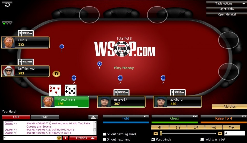 Windows Phone Poker Online